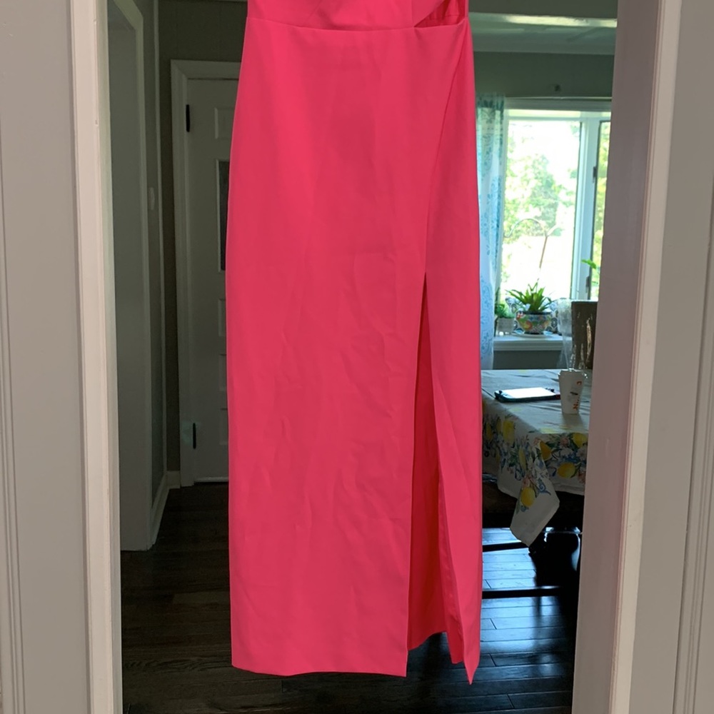 Aidan Mattox Asymmetric Evening Gown - image 7